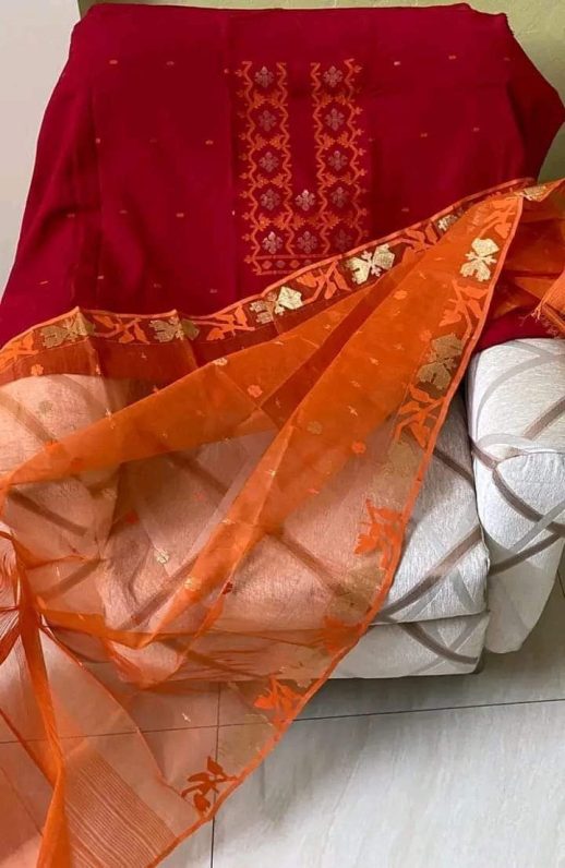 Fashionalbe Red and orange Three piece