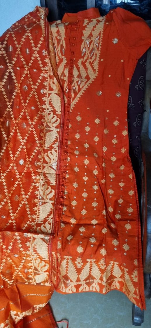 OrangeRed Three Piece Modern Design